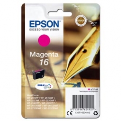 EPSON TUSZ C13T16234012, T162340, MAGENTA, 3.1ML, ORYGINAŁ