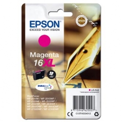 EPSON TUSZ C13T16334012, T163340, 16XL, MAGENTA, ORYGINAŁ