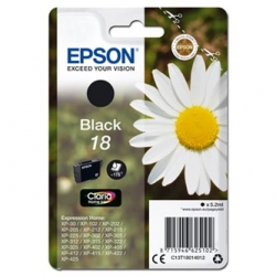 EPSON TUSZ C13T18014012, T180140, BLACK, 5, ORYGINAŁ