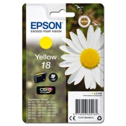 EPSON TUSZ C13T18044012, T180440, YELLOW, 3, ORYGINAŁ