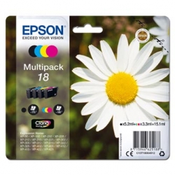 EPSON TUSZ C13T18064012, T180640, CMYK, 3X3, ORYGINAŁ