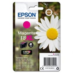 EPSON TUSZ C13T18134012, T181340, 18XL, MAGENTA, ORYGINAŁ