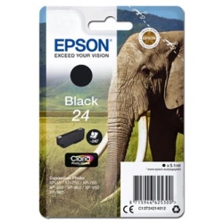 EPSON TUSZ C13T24214012, T2421, BLACK, 5, ORYGINAŁ