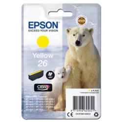 EPSON TUSZ C13T26144012, T261440, YELLOW, 4, ORYGINAŁ