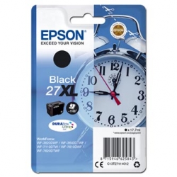 EPSON TUSZ C13T27114012, 27XL, BLACK, 17, ORYGINAŁ