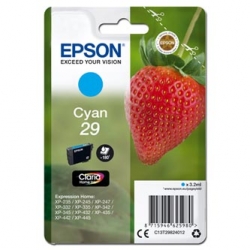 EPSON TUSZ C13T29824012, T29, CYAN, 3, ORYGINAŁ