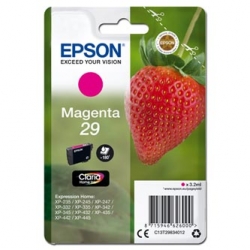 EPSON TUSZ C13T29834012, T29, MAGENTA, 3, ORYGINAŁ