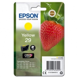 EPSON TUSZ C13T29844012, T29, YELLOW, 3, ORYGINAŁ