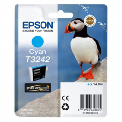 EPSON TUSZ C13T32424010, CYAN, 14ML, EPSON SURECOLOR SC-P400, ORYGINAŁ