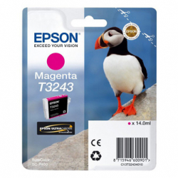 EPSON TUSZ C13T32434010, MAGENTA, 14ML, EPSON SURECOLOR SC-P400, ORYGINAŁ