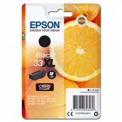 EPSON TUSZ C13T33514012, T33XL, BLACK, 12, ORYGINAŁ