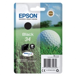 EPSON TUSZ C13T34614010, T346140, BLACK, 6.1ML, ORYGINAŁ