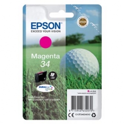 EPSON TUSZ C13T34634010, T346340, MAGENTA, 4.2ML, ORYGINAŁ