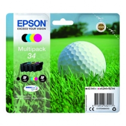 EPSON TUSZ C13T34664010, T346640, CMYK, 18.7ML, ORYGINAŁ