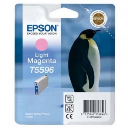 EPSON TUSZ C13T55964010, LIGHT MAGENTA, 13ML, EPSON STYLUS PHOTO RX700, ORYGINAŁ