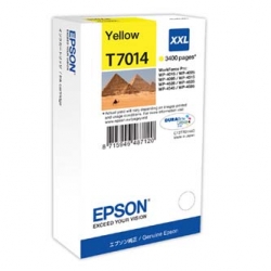 EPSON TUSZ C13T70144010, XXL, YELLOW, 3400S, ORYGINAŁ