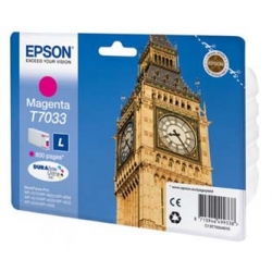 EPSON TUSZ C13T70334010, L, MAGENTA, 800S, ORYGINAŁ