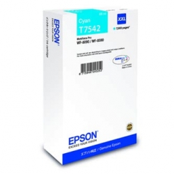 EPSON TUSZ C13T754240, T7542, XXL, CYAN, ORYGINAŁ