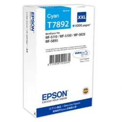 EPSON TUSZ C13T789240, T789, XXL, CYAN, ORYGINAŁ