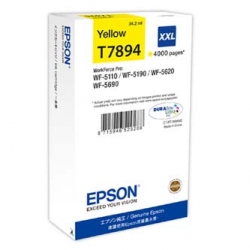 EPSON TUSZ C13T789440, T789, XXL, YELLOW, ORYGINAŁ