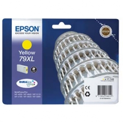 EPSON TUSZ C13T79044010, 79XL, XL, YELLOW, ORYGINAŁ