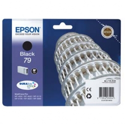 EPSON TUSZ C13T79114010, 79, L, BLACK, ORYGINAŁ