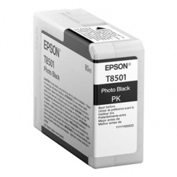 EPSON TUSZ C13T850100, PHOTO BLACK, 80ML, EPSON SURECOLOR SC-P800, ORYGINAŁ
