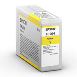 EPSON TUSZ C13T850400, YELLOW, 80ML, EPSON SURECOLOR SC-P800, ORYGINAŁ