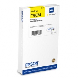 EPSON TUSZ C13T907440, T9074, XXL, YELLOW, ORYGINAŁ