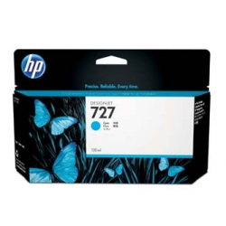 HP TUSZ B3P19A  727, CYAN, 130ML  DESIGNJET T1500, T2500, T920, ORYGINAŁ