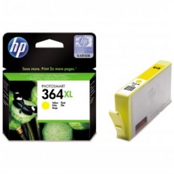 HP TUSZ CB325EE  364XL, YELLOW, 750S  PHOTOSMART B8550, C5380, D5460, ORYGINAŁ