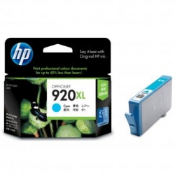 HP TUSZ CD972AE  920XL, CYAN, 700S  OFFICEJET, ORYGINAŁ