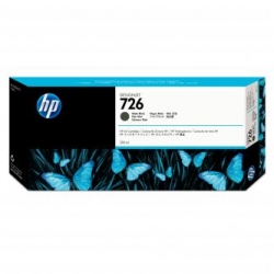 HP TUSZ CH575A  726, MATTE BLACK, 300ML  HP DESIGNJET T1200, ORYGINAŁ