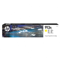 HP TUSZ F6T79AE  913A, YELLOW, 3000S, 37.5ML  PAGEWIDE 325, 377, PRO 452, ORYGINAŁ