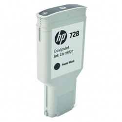 HP TUSZ F9J68A  728, MATTE BLACK, 300ML  DESIGNJET T730, DESIGNJET T830, DESIGNJET T830 MFP, ORYGINAŁ