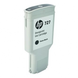 HP TUSZ F9J79A  727, PHOTO BLACK, 300ML  DESIGNJET T1530, T2530, T930, ORYGINAŁ