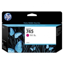 HP TUSZ F9J95A  745, MAGENTA, 130ML  DESIGNJET HD PRO MFP, DESIGNJET Z2600, Z5600, ORYGINAŁ