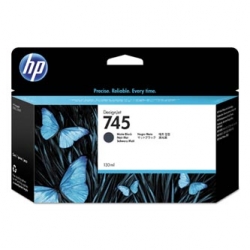 HP TUSZ F9J99A  745, MATTE BLACK, 130ML  DESIGNJET HD PRO MFP, DESIGNJET Z2600, Z5600, ORYGINAŁ