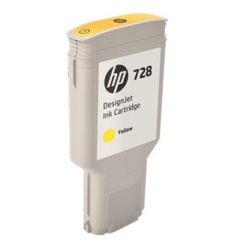 HP TUSZ F9K15A  728, YELLOW, 300ML  DESIGNJET T730, T830, ORYGINAŁ