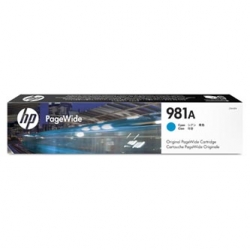 HP TUSZ J3M68A  981A, CYAN, 6000S, 70ML  PAGEWIDE ENTERPRISE COLOR 556, MFP 586, ORYGINAŁ