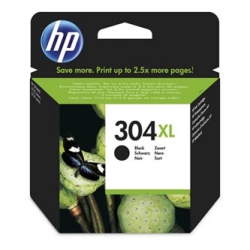 HP TUSZ N9K08AE  304XL, BLACK, 300S, 5.5ML  DESKJET 2620,2630,2632, ORYGINAŁ