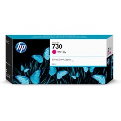 HP TUSZ P2V69A  730, MAGENTA, 300ML  HP DESIGNJET T1700 44 PRINTER SERIES, T1700DR 44, ORYGINAŁ