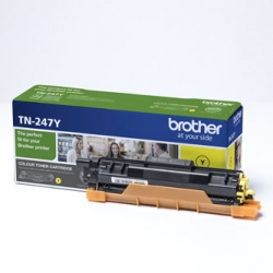 BROTHER TONER TN247Y, YELLOW, 2300S, BROTHER DCP-L3510CDW, ORYGINAŁ