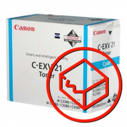 CANON TONER CEXV21, CYAN, 14000S, 0453B002, ORYGINAŁ