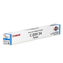 CANON TONER CEXV34, CYAN, 19000S, 3783B002, ORYGINAŁ