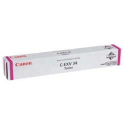 CANON TONER CEXV34, MAGENTA, 19000S, 3784B002, ORYGINAŁ