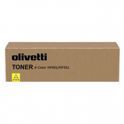 OLIVETTI TONER B0819, YELLOW, 30000S, OLIVETTI D-COLOR MF 551, ORYGINAŁ