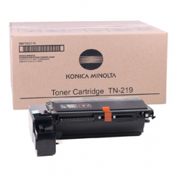 KONICA-MINOLTA TONER TN219K, BLACK, 9967002118, KONICA-MINOLTA BIZHUB 25E, ORYGINAŁ