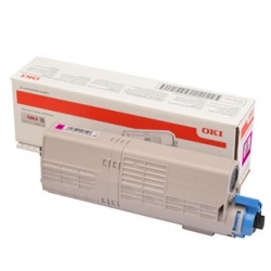 OKI TONER 46490606, MAGENTA, 6000S, OKI C532, ORYGINAŁ