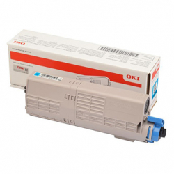 OKI TONER 46490403, CYAN, 1500S, OKI C532, ORYGINAŁ